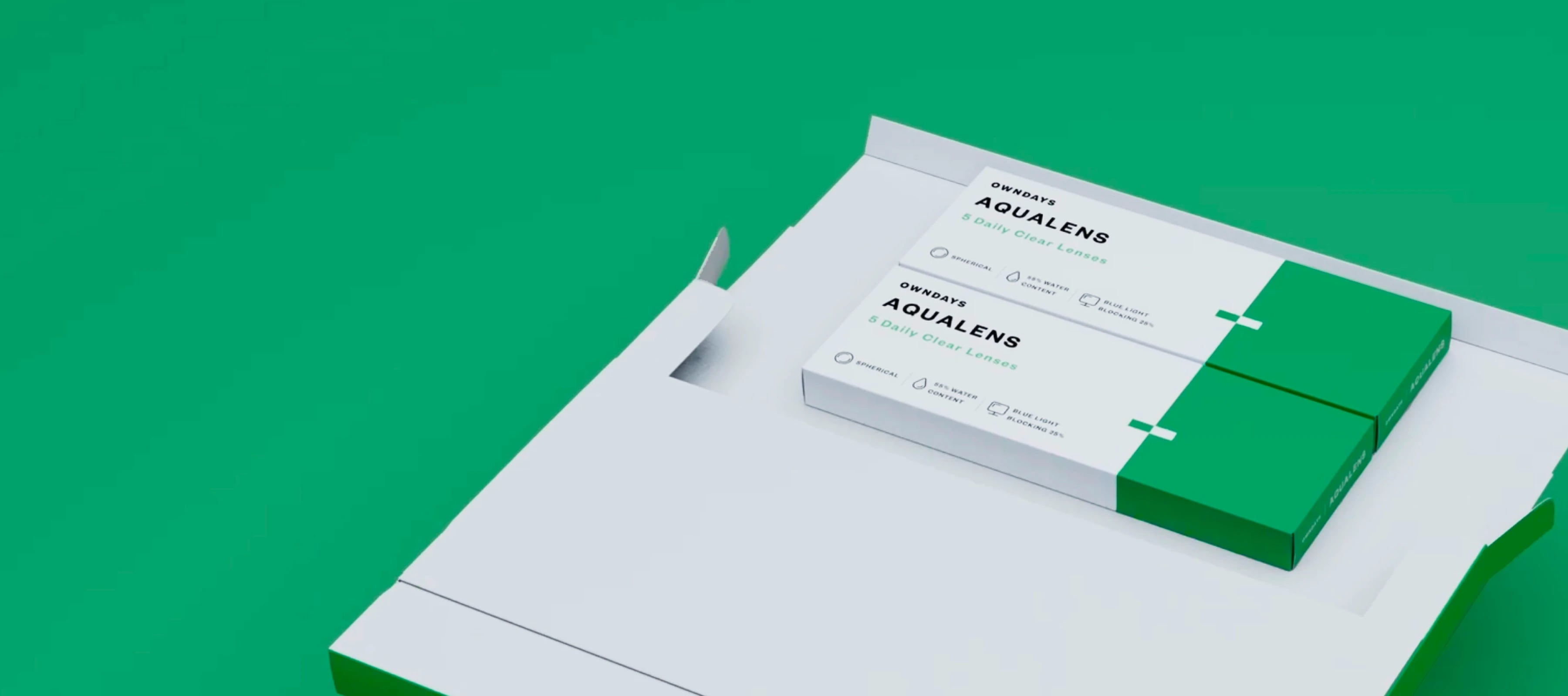 いつもの商品が最大20%OFF
メガネも無料でもらえる
OWNDAYSコンタクトの定期便サービス