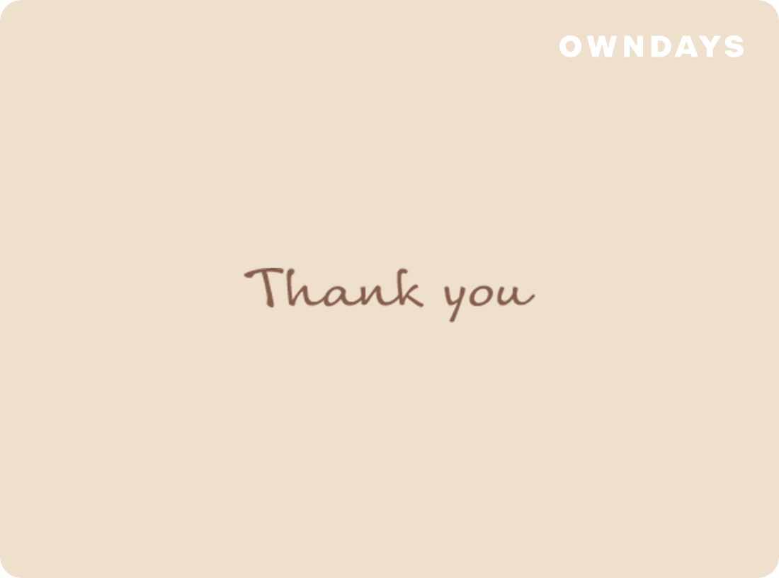 Thank you