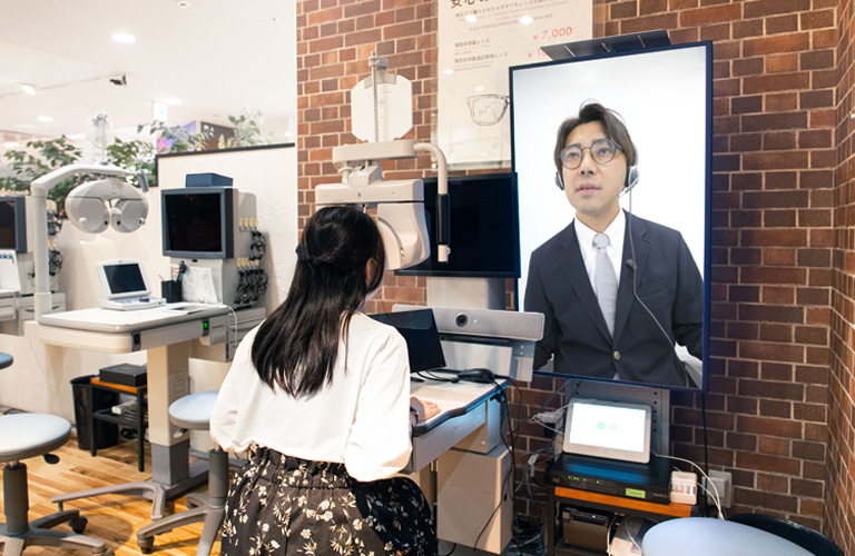 リモート検眼