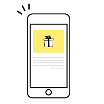 ギフトを受け取る