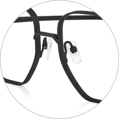 Adjustable nose pads