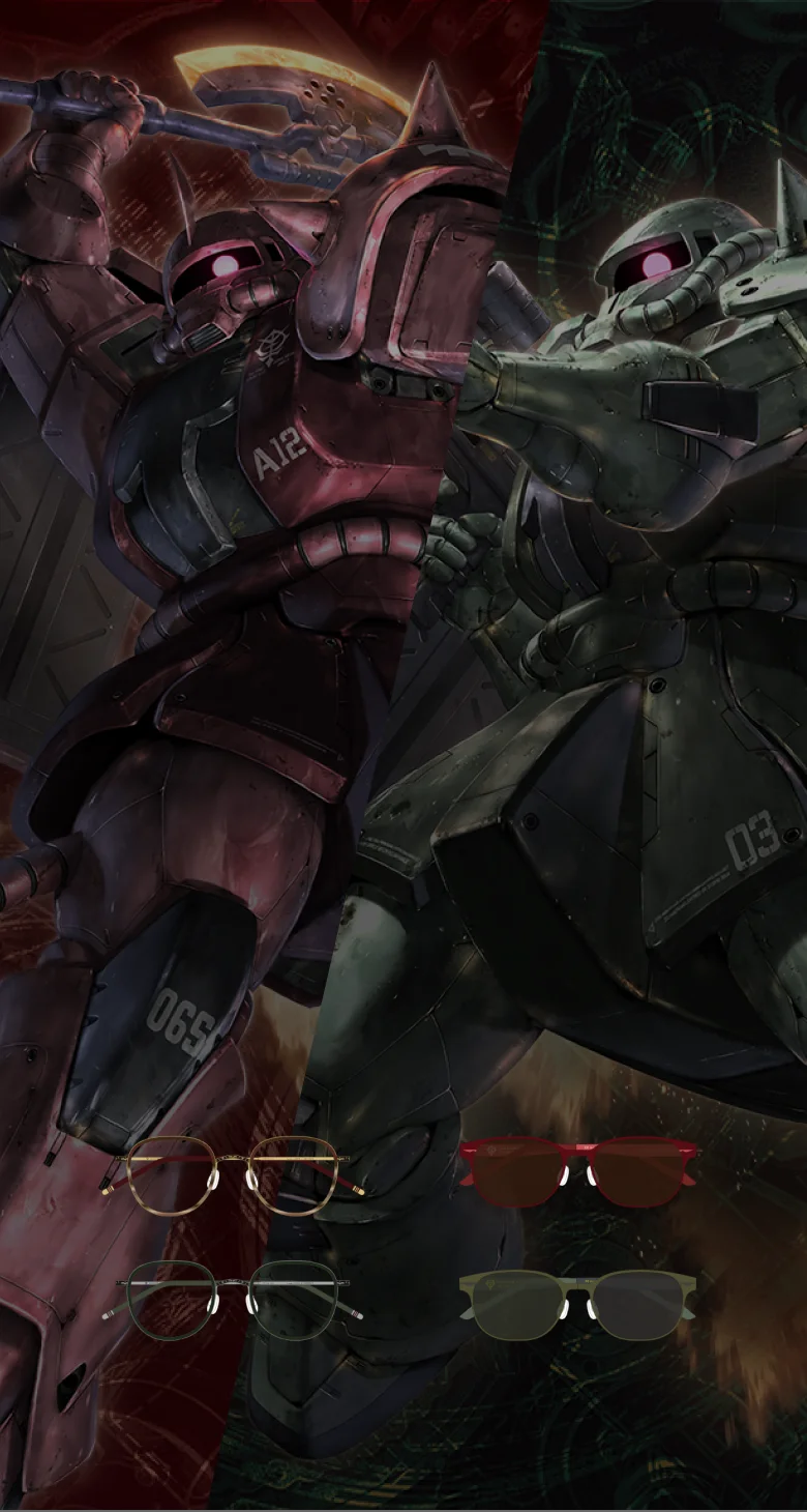 ZEON × OWNDAYS ZAKU HEAD CASE | メガネ通販のオンデーズ