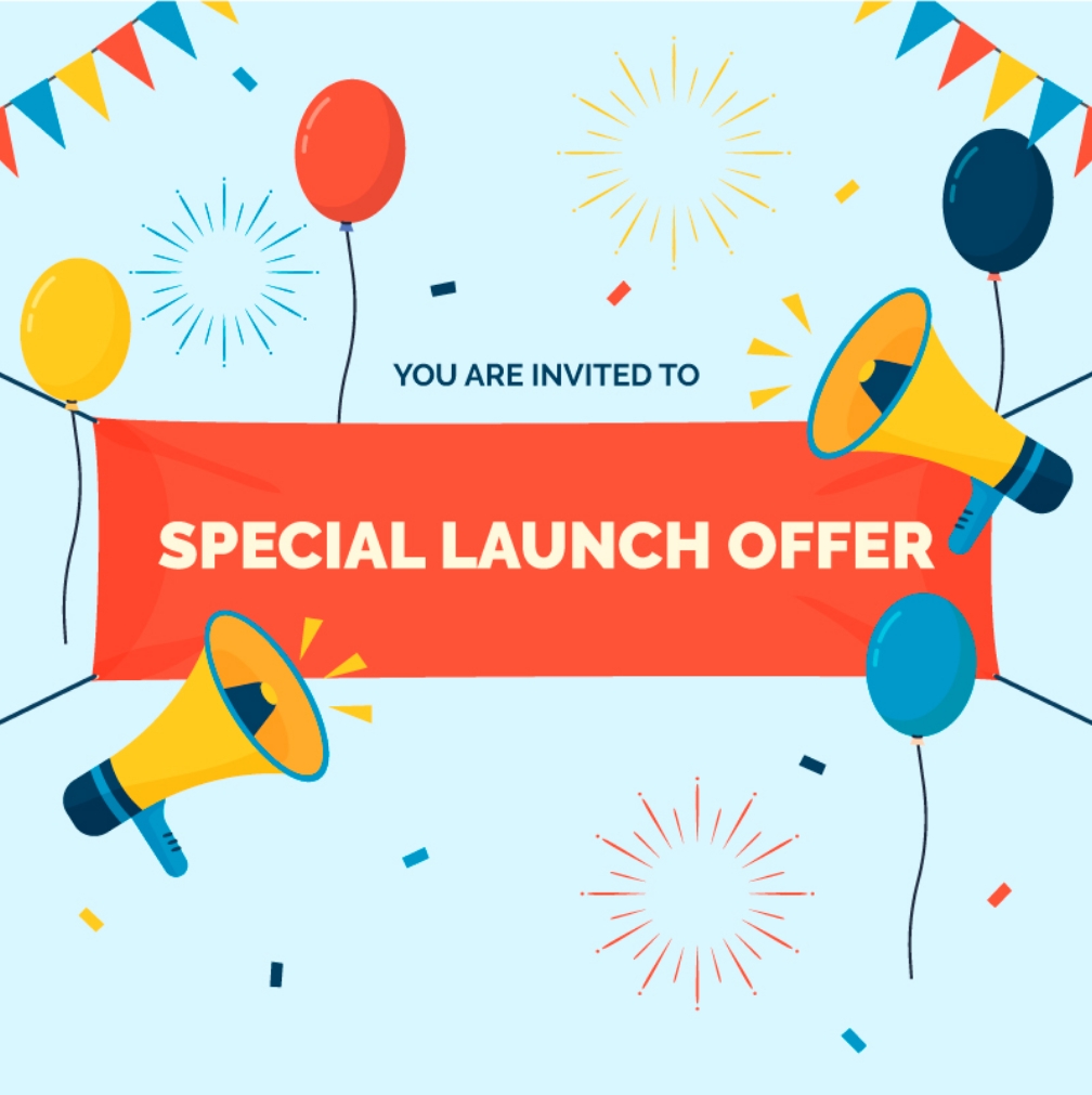 SPECIAL LAUNCH OFFER