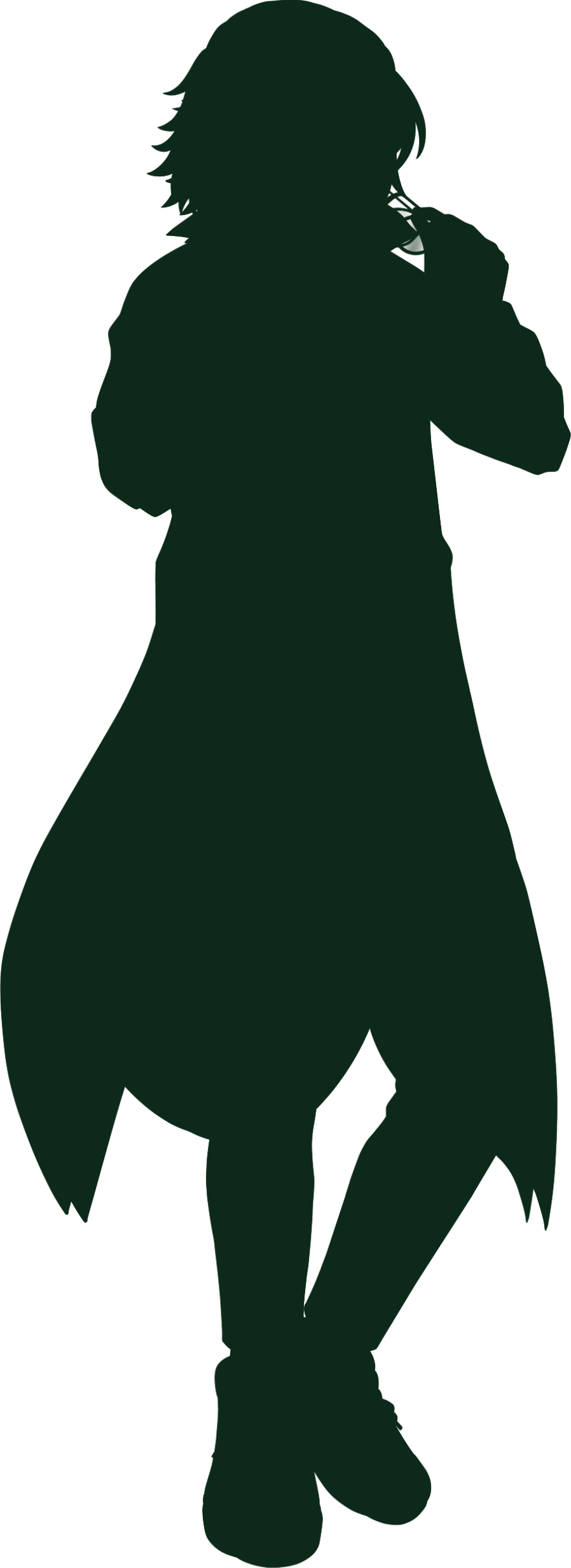 佐野万次郎_シルエット