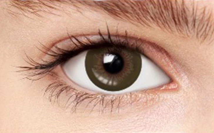 Contact lens OWNDAYS TH Col Mthly Enhanced  Black