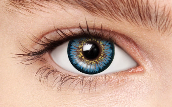 Contact lens OWNDAYS TH Col Mthly Petal  Gray