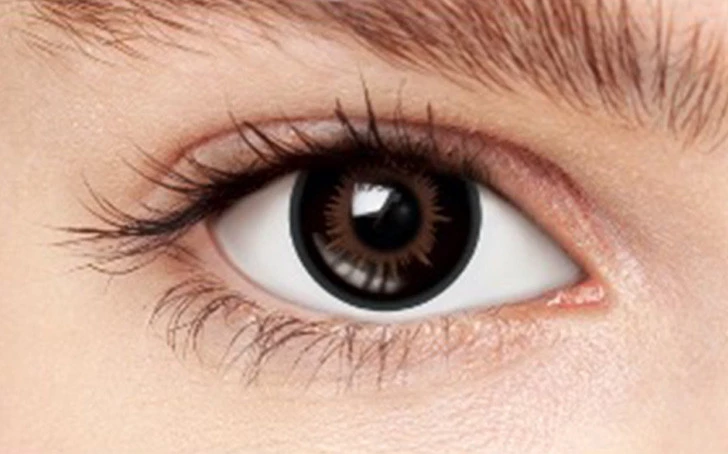 Contact lens OWNDAYS TH Col Mthly Enhanced  Black