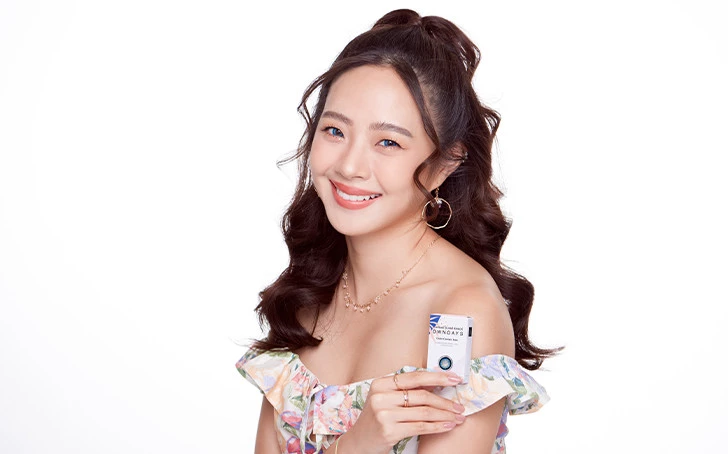 Contact lens OWNDAYS TH Col Mthly Petal  Gray