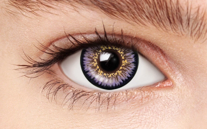 Contact lens OWNDAYS TH Col Mthly Petal  Gray
