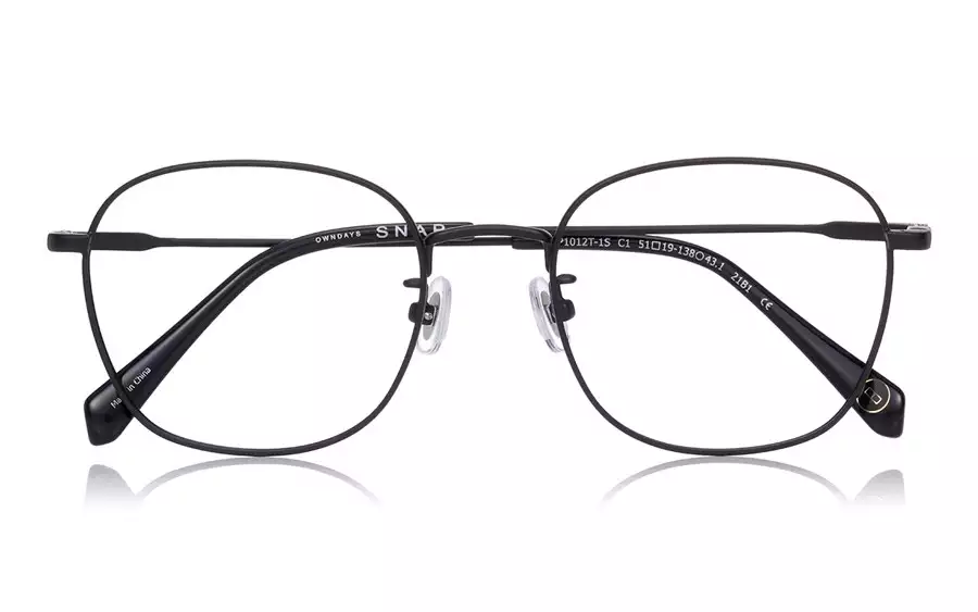 Eyeglasses OWNDAYS SNAP SNP1012T-1S  Black