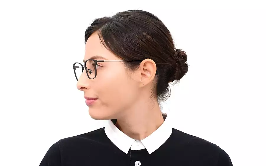 Eyeglasses Memory Metal MM1010B-0A  ブラック