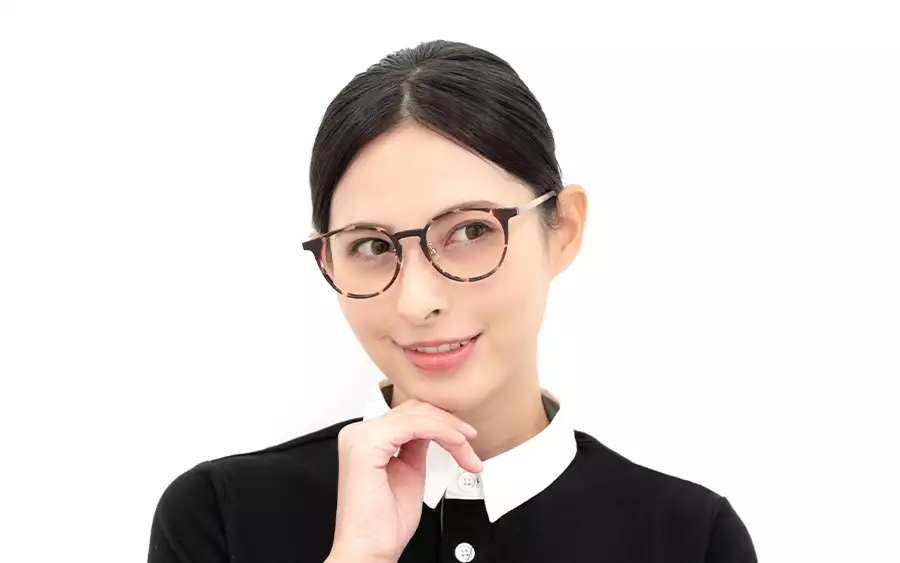 Eyeglasses FUWA CELLU FC2030A-3S  ライトブラウン