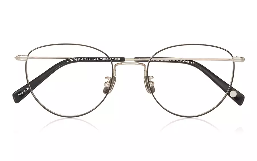 Eyeglasses Memory Metal MM1014B-3S  ブラック