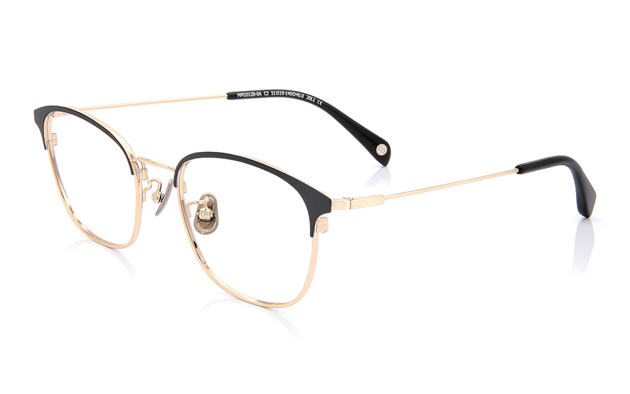 Eyeglasses Memory Metal MM1012B-0A  マットブラック