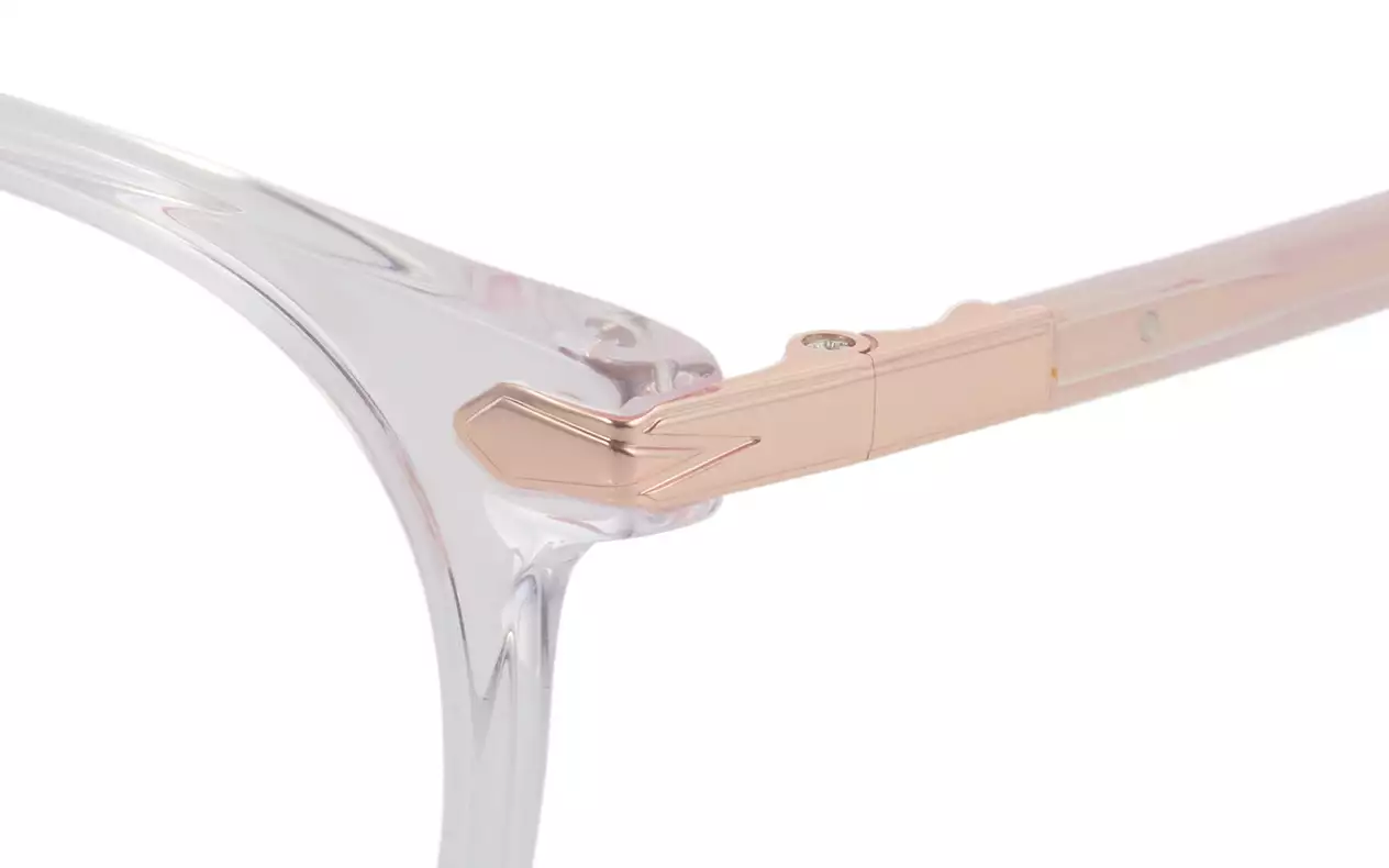 Eyeglasses lillybell LB2008A-3S  クリアピンク