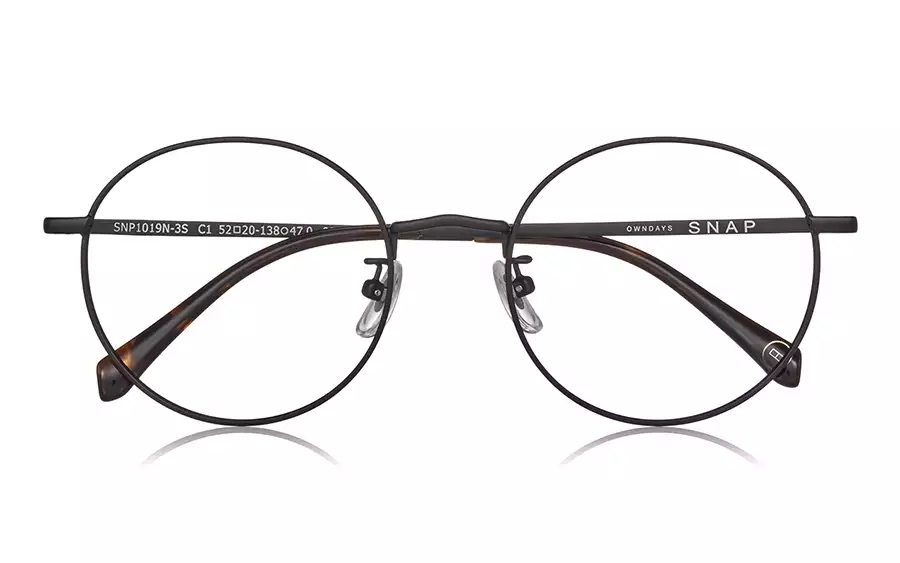 Eyeglasses OWNDAYS SNAP SNP1019N-3S  マットブラック