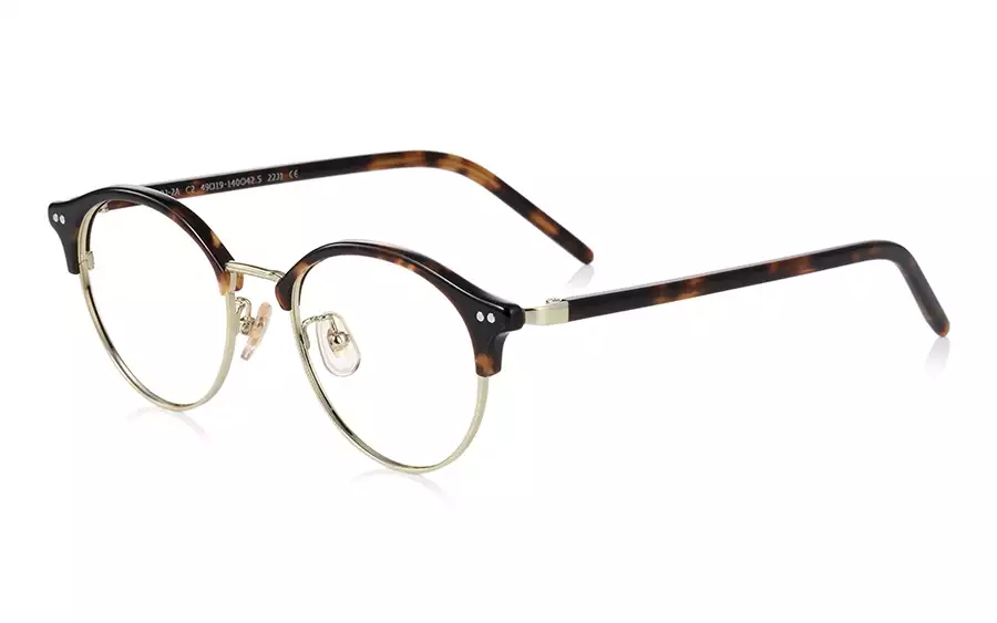Eyeglasses Graph Belle GB2039J-2A  ブラウンデミ
