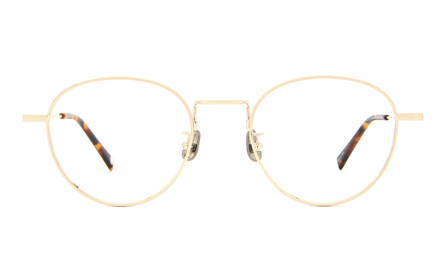 Eyeglasses Memory Metal MM1001B-0S  Gold