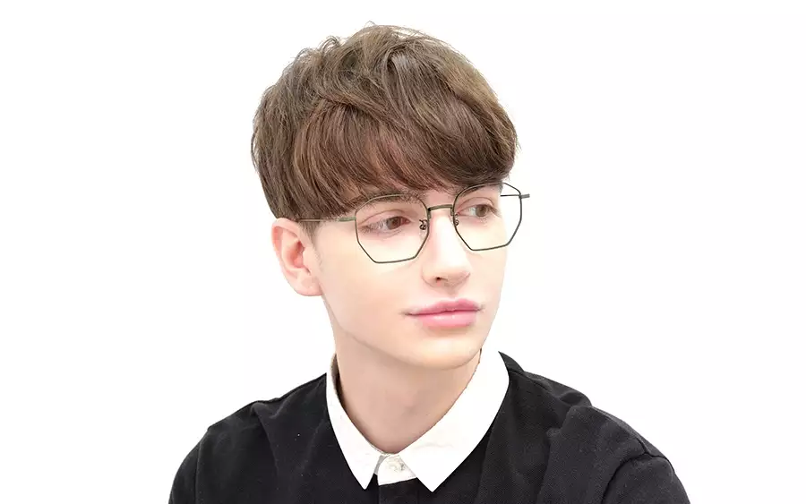 Eyeglasses SHINGO AIBA × OWNDAYS AS1001Z-3S  Light Gun