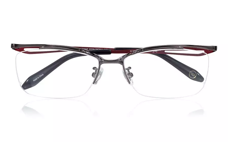 Eyeglasses K.moriyama KM1141T-1S  ダークグレー