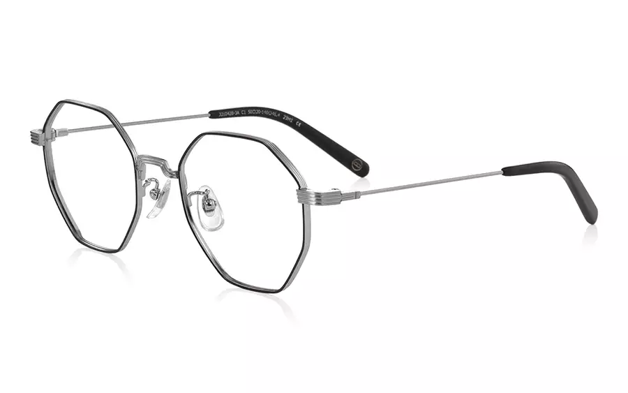 Eyeglasses John Dillinger JD1042B-3A  ブラック