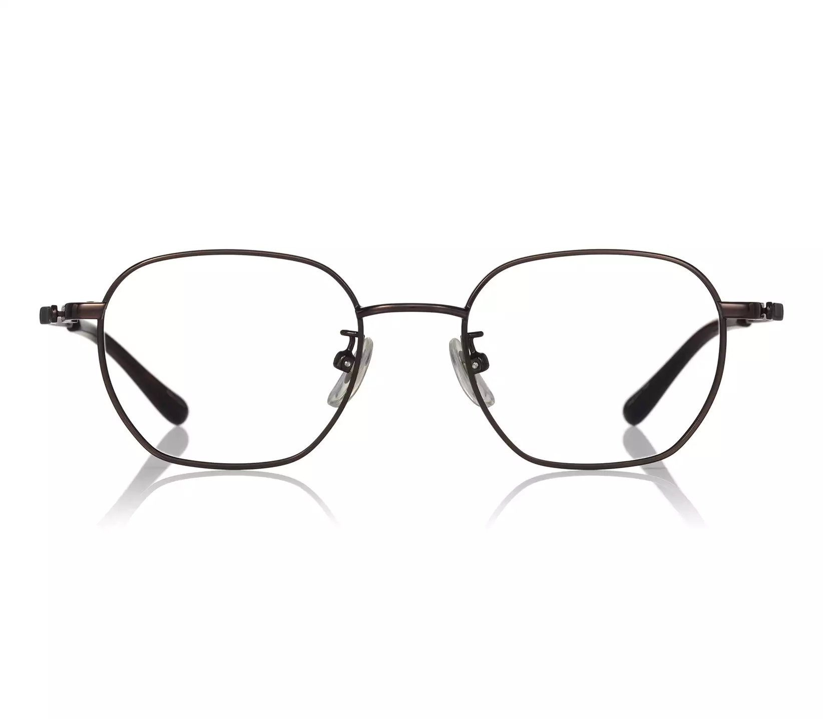 【OWNDAYS公式】オンデーズ メガネ OWNDAYS ESSENTIAL ポリゴン ステンレス ブラウン 【OWNDAYS公式】オンデーズ メガネ OWNDAYS ESSENTIAL ポリゴン ステンレス ブラウン