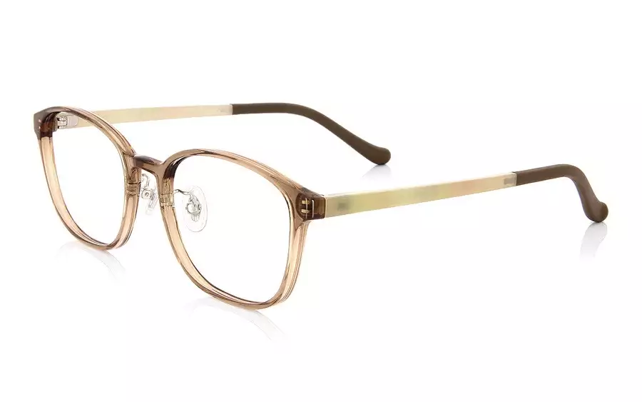 Eyeglasses FUWA CELLU FC2024T-1S  Light Brown