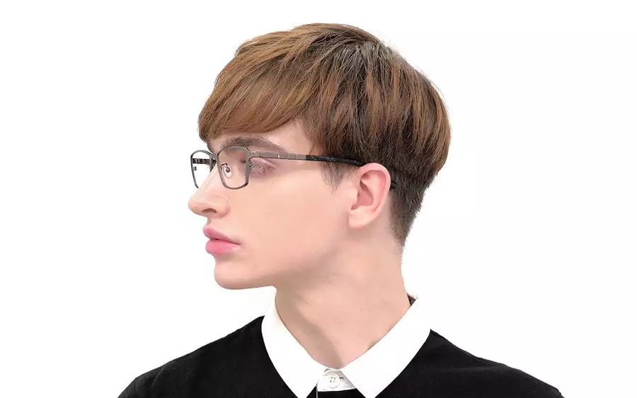 Eyeglasses K.moriyama KM1143T-1S  マットブラック