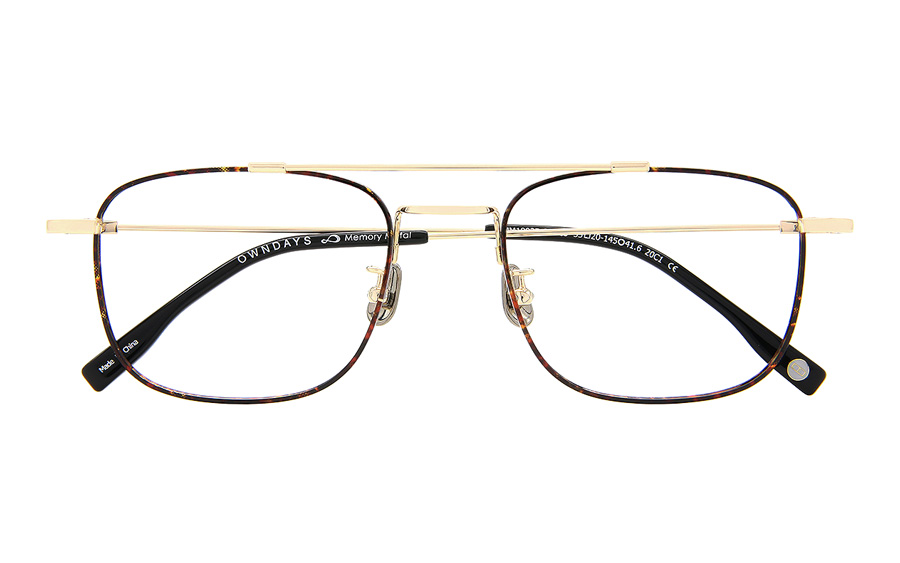 Eyeglasses Memory Metal MM1003B-0S  Brown Demi