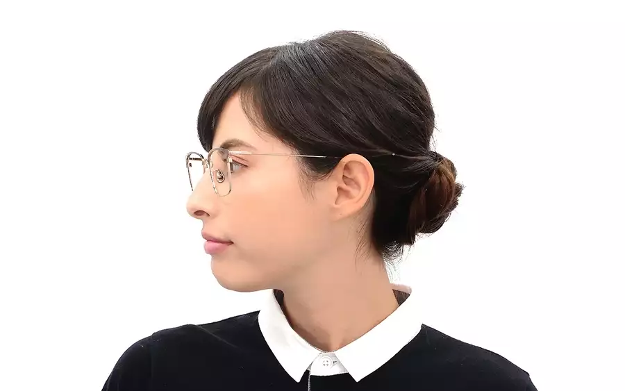 Eyeglasses Memory Metal MM1008B-0S  マットブラック