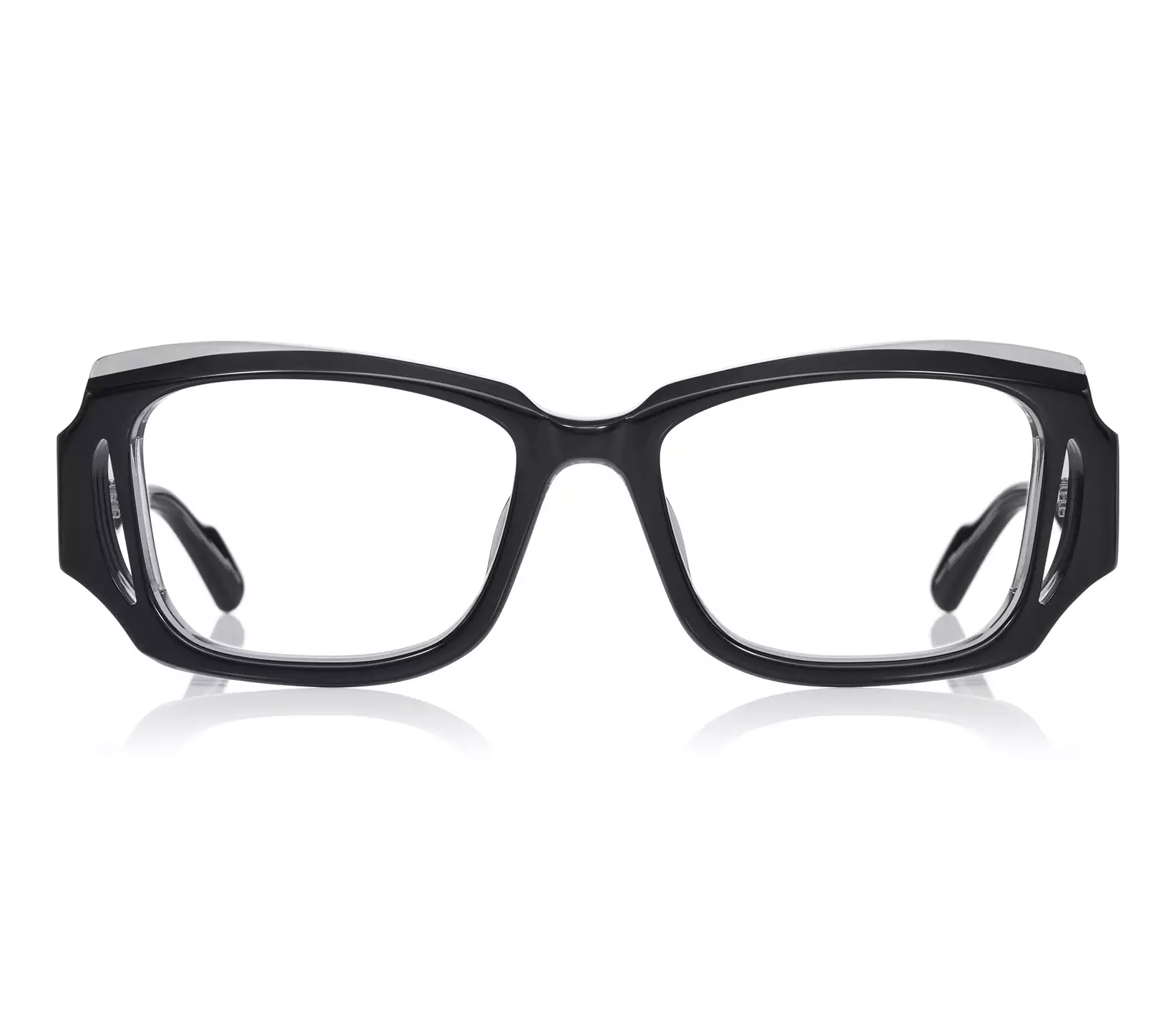 【OWNDAYS公式】オンデーズ メガネ BUTTERFLY EFFECT スクエア プラスチック ブラック
