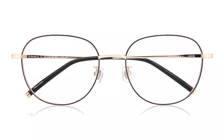 Eyeglasses +NICHE NC3019N-1A  Gold