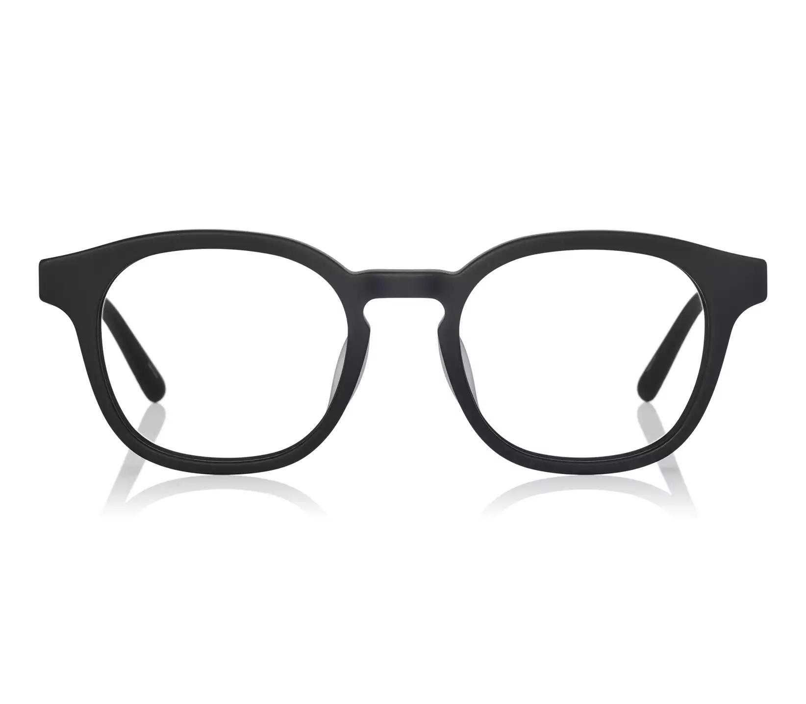 【OWNDAYS公式】オンデーズ メガネ BACK in BLACK ウェリントン プラスチック マットブラック