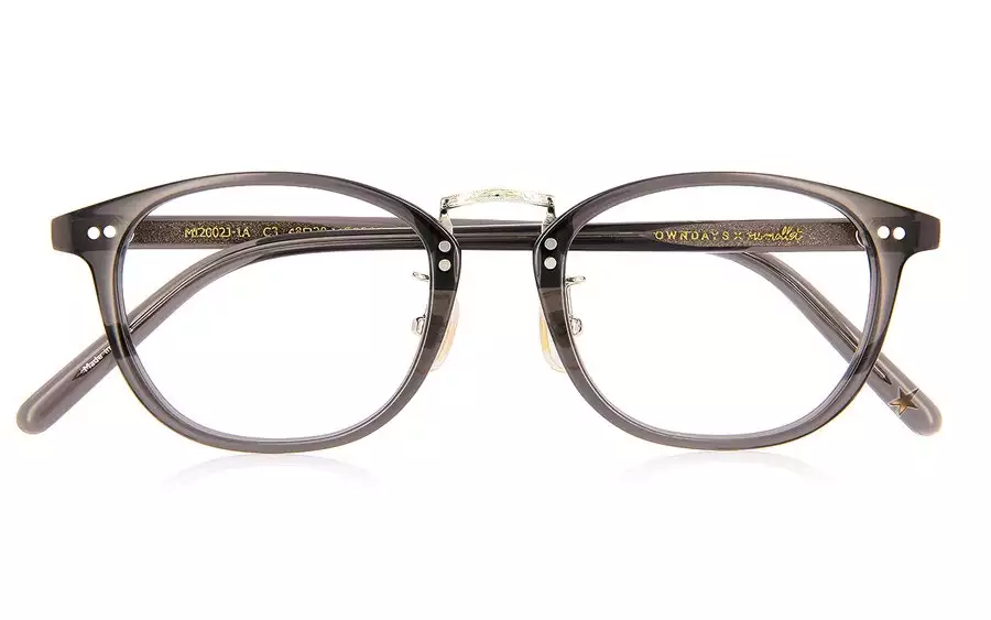 Eyeglasses mi-mollet × OWNDAYS MI2002J-1A  グレー
