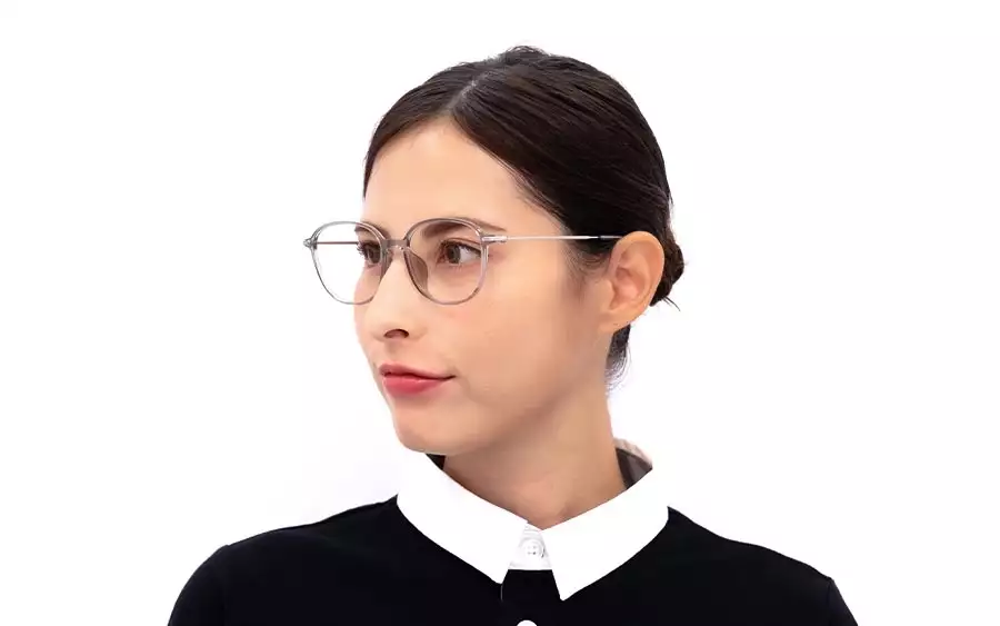 Eyeglasses Kuromi × OWNDAYS SR2002B-2A  グレー