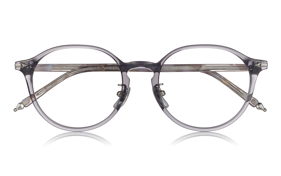 Eyeglasses Kuromi × OWNDAYS SR2001B-2A  グレー