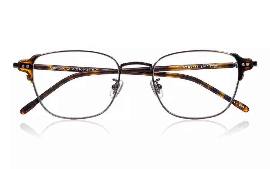 Eyeglasses John Dillinger JD1032B-0A  Gun