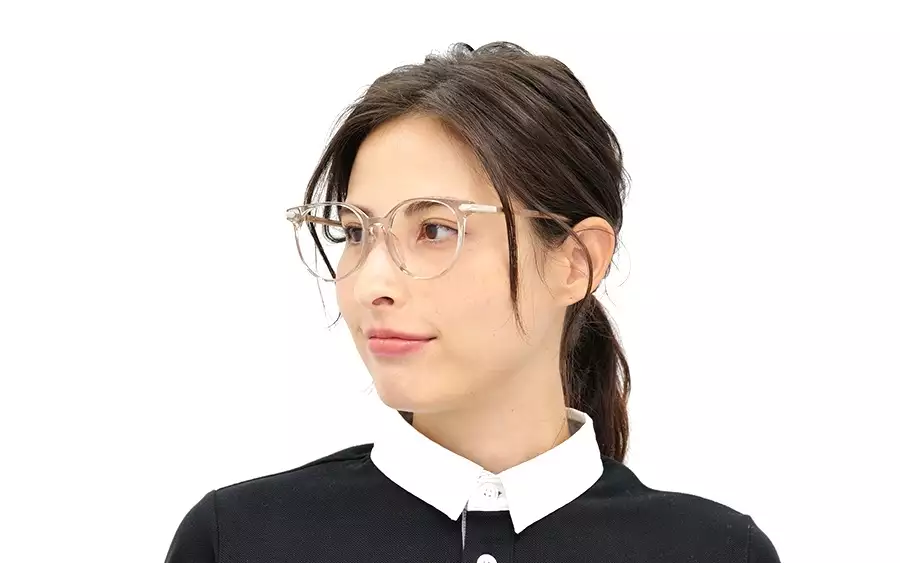 Eyeglasses lillybell LB2008A-3S  クリアピンク
