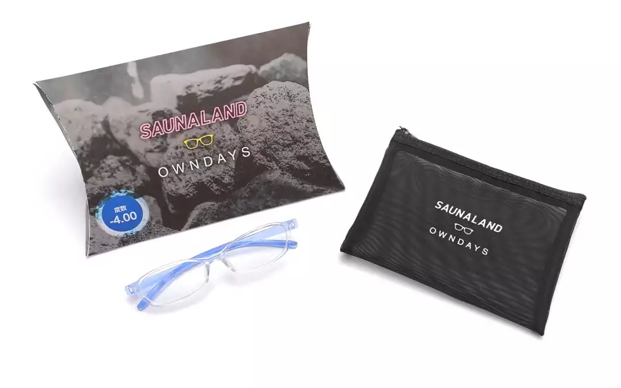Eyeglasses サウナメガネ SA2001T-1S_50  ブルー