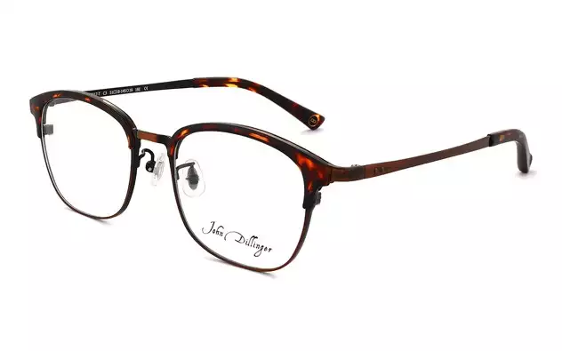 Eyeglasses John Dillinger JD2017-T  ブラウンデミ