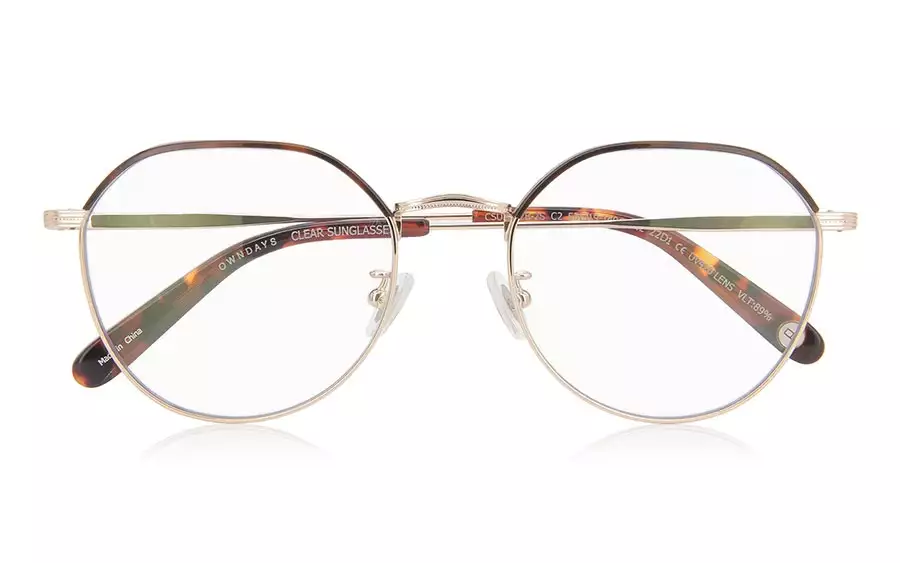 Sunglasses OWNDAYS CSU1002B-2S  ゴールド