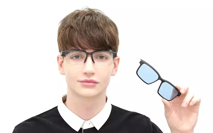 Eyeglasses OWNDAYS SNAP SNP2017A-3S  ネイビー