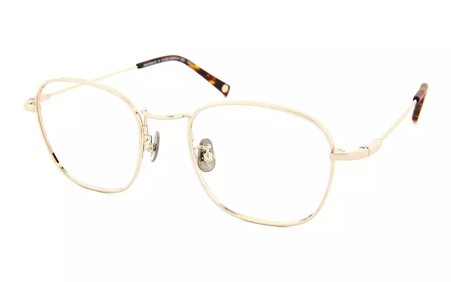 Eyeglasses Memory Metal MM1006B-0S  Gold