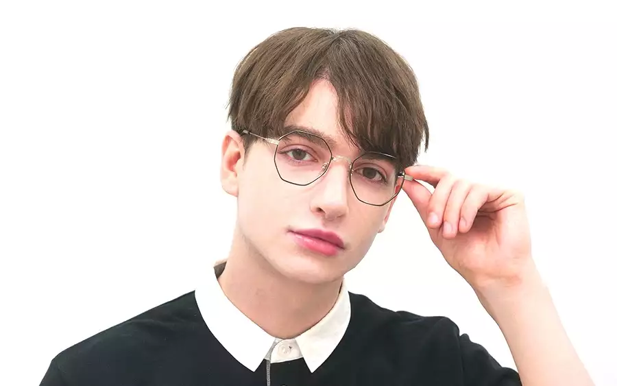 Eyeglasses John Dillinger JD1042B-3A  ブラック