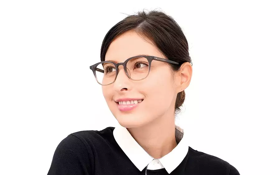 Eyeglasses mi-mollet × OWNDAYS MI2001J-1A  ブラック