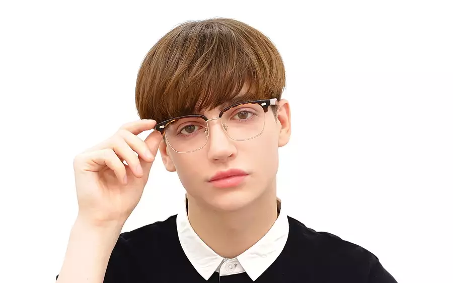 Eyeglasses John Dillinger JD2045J-1A  ブラックデミ