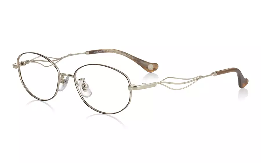 Eyeglasses Amber AM1016G-3S  ブラウン