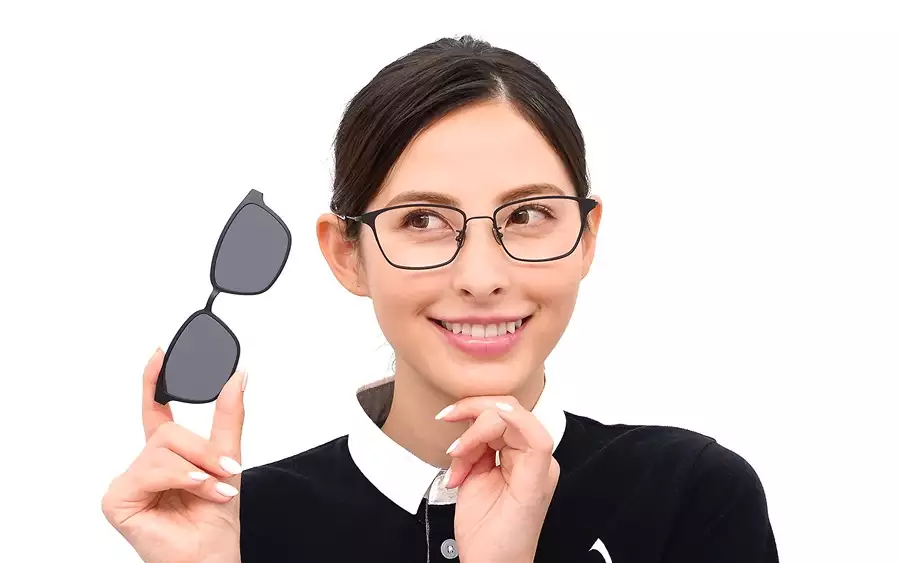 Eyeglasses Memory Metal MM1010B-0A  ブラック