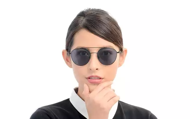 Sunglasses OWNDAYS SUN1056B-0S  マットブラック