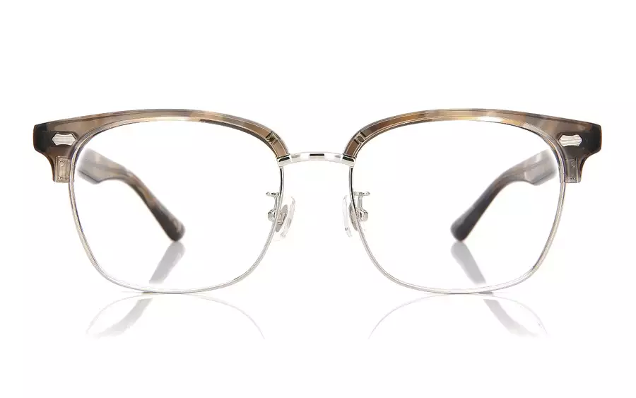 Eyeglasses John Dillinger JD2045J-1A  ライトブラウンデミ
